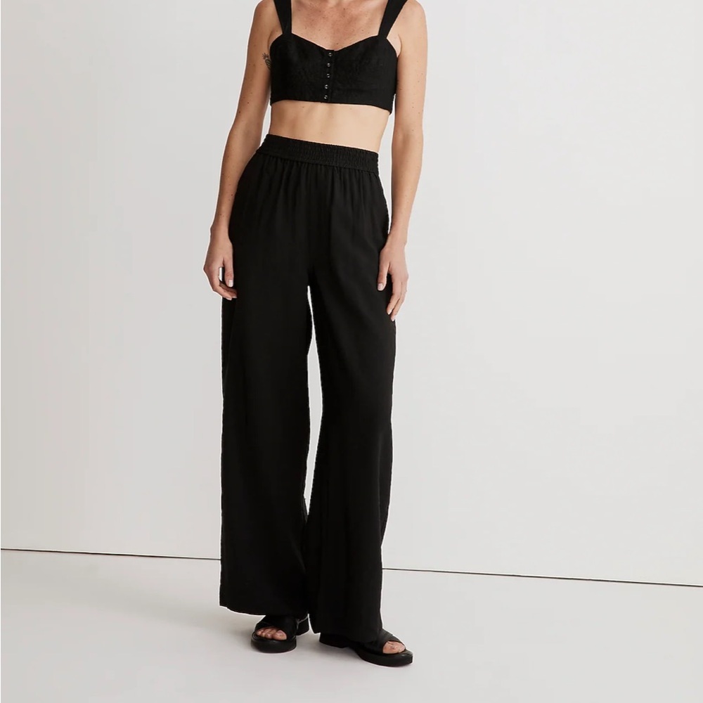 The Carley Wide-Leg Pant in Softdrape